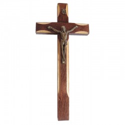 Krzyż drewniany frezowany